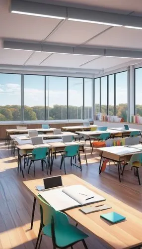 school design,classroom,3d rendering,classrooms,class room,desks,schoolrooms,schoolroom,renderings,study room,lecture room,daylighting,3d rendered,3d render,staffroom,school benches,revit,cafeteria,render,conference room,Illustration,Realistic Fantasy,Realistic Fantasy 12