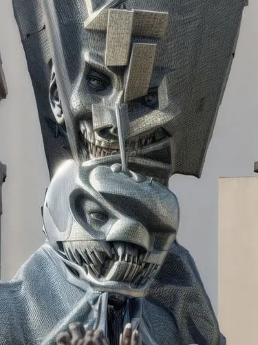 allies sculpture,scrap sculpture,knife head,samurai,steel sculpture,skull statue,steel man,png sculpture,flagman,3d man,vigil,the statue of liberty,samurai fighter,mod ornaments,scarecrow,sadu,scupltu