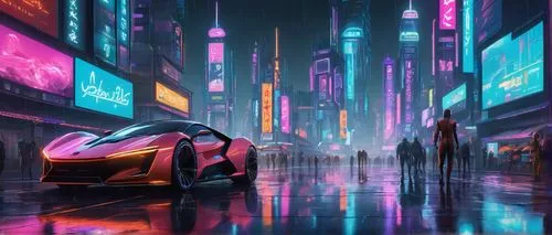 3d car wallpaper,futuristic,futuristic landscape,cityscape,futuristic car,honda nsx,i8,shanghai,zenvo-st,colorful city,cyberpunk,tokyo city,neon arrows,world digital painting,tokyo,urban,mazda rx-7,p1,audi r8,audi,Conceptual Art,Daily,Daily 13