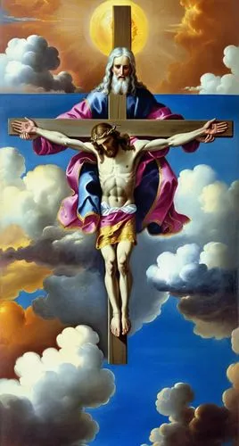 jesus christ and the cross,jesus on the cross,crucifix,jesus cross,the crucifixion,the cross,benediction of god the father,way of the cross,the angel with the cross,calvary,wooden cross,mark with a cross,church painting,christ feast,jesus figure,holy cross,son of god,cross,cani cross,sistine chapel,Photography,General,Realistic