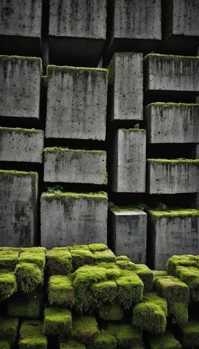 block of grass,wall of bricks,brick wall background,wall,hedwall,brickwall,concrete blocks,green wallpaper,cement wall,cement background,yellow brick wall,langemarck,brick background,brick grass,moss landscape,columnar,cinderblocks,brick wall,basalt columns,mud wall,Illustration,Abstract Fantasy,Abstract Fantasy 01