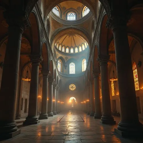 hagia sofia,hagia sophia mosque,basilides,monastery of santa maria delle grazie,basilius,the basilica,cathedral of modena,baldacchino,basilique,cloistered,arcaded,basilica,kilise,basilica of saint peter,sultan ahmet mosque,borromini,cathedral,monastic,ayasofya,ecclesiastica,Photography,General,Realistic