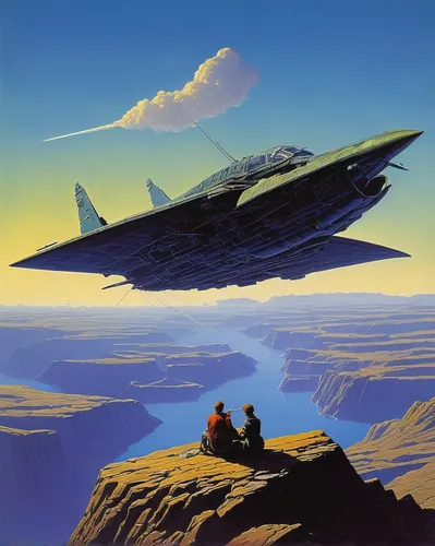 delta-wing,supersonic transport,northrop grumman,futuristic landscape,starship,northrop yf-23,lockheed yf-12,lockheed martin,spaceplane,ufo intercept,chrysler concorde,concorde,shuttle,supersonic aircraft,star ship,general atomics,space tourism,lockheed f-117 nighthawk,tomcat,space ships,Conceptual Art,Sci-Fi,Sci-Fi 21