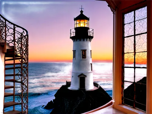 lighthouse,lighthouses,point lighthouse torch,light house,electric lighthouse,red lighthouse,crisp point lighthouse,phare,petit minou lighthouse,battery point lighthouse,old point loma lighthouse,light station,pigeon point,lightkeeper,faro,maiden's tower,farol,window with sea view,guiding light,maiden's tower views,Illustration,Realistic Fantasy,Realistic Fantasy 33