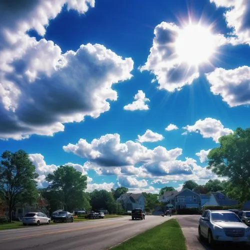 fair weather clouds,partly cloudy,summer sky,blue sky and clouds,april weather,blue sky clouds,cumulus clouds,cloud image,suburban,cloudy sky,sun in the clouds,cumulus,sky,towering cumulus clouds observed,sky clouds,a beautiful day,cumulus cloud,blue sky and white clouds,meteorological phenomenon,cloudy skies,Illustration,Black and White,Black and White 18