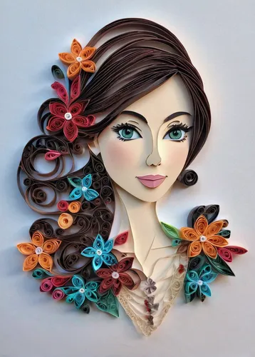 flower painting,flower art,girl in a wreath,jasmine blossom,paper art,princess anna,floral silhouette wreath,floral wreath,rose wreath,watercolor women accessory,blooming wreath,wreath of flowers,flower wreath,flower wall en,jasmine flower,disney rose,girl in flowers,glass painting,vanessa (butterfly),body painting,Unique,Paper Cuts,Paper Cuts 09