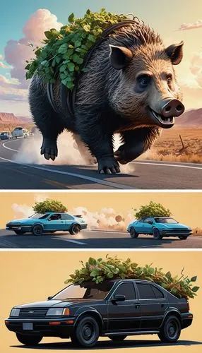 planted car,tree-rex,moottero vehicle,bush rat,christmas car with tree,retro chevrolet with christmas tree,bamboo car,new world porcupine,new vehicle,guardians of the galaxy,grass family,bonsai,desert safari,christmas cars,pine family,kiastnuts,sustainable car,honey badger,patrol cars,christmas car,Unique,Design,Infographics