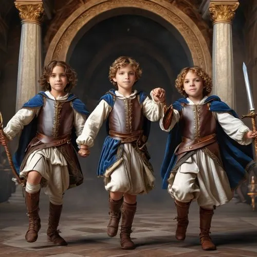 musketeers,three kings,halflings,little angels,piccoli,conquistadors,holy three kings,narnians,the three magi,ciccolo,principes,countertenors,noblemen,cuarteto,peregrin,aliados,the three wise men,holy 3 kings,three wise men,troubadours,Conceptual Art,Fantasy,Fantasy 27