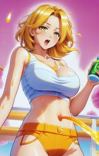 summer background,nami,michiru,serena,rikku,songkran,kke,candy island girl,mari,windjammers,parodius,sena,beach background,julietta,summer icons,water fight,keijo,marguerita,sunohara,beach sports,Illustration,Japanese style,Japanese Style 03