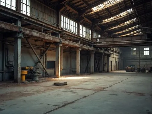 empty factory,abandoned factory,factory hall,industrial hall,empty interior,warehouse,dogpatch,usine,old factory,warehouses,old factory building,manufactory,brickworks,brownfield,warehousing,urbex,freight depot,manufactories,industrial landscape,industrielle,Photography,General,Realistic