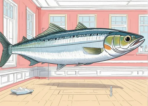 Write a funny story about a clumsy mackerel trying to learn ballet.,soused herring,forage fish,mackerel,sardine,herring,atlantic spanish mackerel,atlantic bluefin tuna,oily fish,fish herring,capelin,y