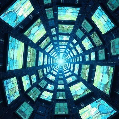 hypercube,kaleidoscape,holodeck,cyberview,panopticon,televisions,Conceptual Art,Fantasy,Fantasy 06