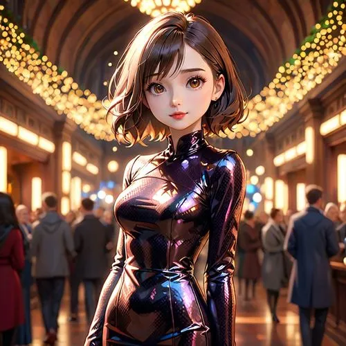 alita,shumeiko,sae,makoto,gantz,shinier,jurata,akane,catsuit,mizuhara,meiko,persona,juri,gentiana,haru,aerith,catsuits,eiko,ayata,elma,Anime,Anime,Cartoon