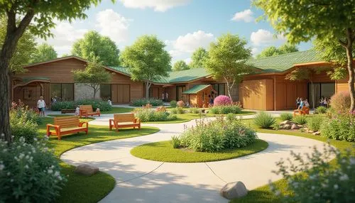 ecovillages,ecovillage,cohousing,3d rendering,bungalows,renderings,nurseries,render,golf resort,lodges,landscaped,netherwood,landscape designers sydney,landscape design sydney,new housing development,3d rendered,garden design sydney,ivillage,willerby,ecotopia,Photography,General,Realistic