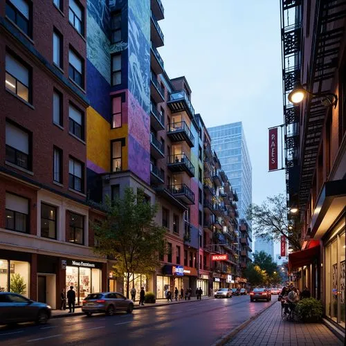 meatpacking district,nolita,tribeca,gansevoort,yorkville,new york streets,meatpacking,streetscape,hoboken condos for sale,soho,andaz,sanlitun,boutiques,avenues,hambourg,old linden alley,apartment buildings,wangfujing,las olas suites,streetscapes