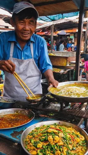 laotian cuisine,indonesian street food,nepalese cuisine,burmese food,cambodian food,sri lankan cuisine,hanoi,maharashtrian cuisine,thai cuisine,market stall,vietnamese cuisine,khao soi,tibetan food,vendors,vendor,street food,filipino cuisine,bahian cuisine,chiang mai,siem reap,Photography,Documentary Photography,Documentary Photography 23