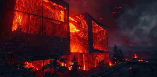 HELL ENVIRONMENT,DRAGON ON THE SKY
,the fire is burning in an industrial area,lava,fire damage,inferno,eyjafjallajokull,sweden fire,magma,Photography,Documentary Photography,Documentary Photography 27