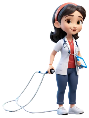 cartoon doctor,lady medic,female nurse,female doctor,medic,electrophysiologist,neonatologist,diagnostician,electrical engineer,neurologist,3d model,electrician,nurse,kidzania,physiatrist,healthcare worker,audiologist,pediatrician,cleaning service,docteur,Unique,3D,3D Character