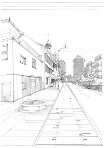 street plan,mono-line line art,line drawing,mono line art,line-art,kirrarchitecture,kanazawa,arrow line art,coloring page,office line art,sheet drawing,line draw,camera illustration,itabashi,urban des