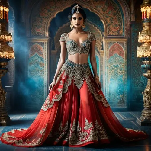 indian bride,bollywood,belly dance,bridal clothing,ball gown,oriental princess,red gown,evening dress,indian woman,sari,anushka shetty,aladha,indian girl,pooja,east indian,fairy tale character,queen of hearts,ethnic design,aditi rao hydari,lakshmi,Photography,General,Fantasy
