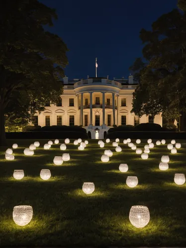 christmas luminaries,landscape lighting,tea lights,white house,the white house,drottningholm,tealights,ludwigsburg germany,energy-saving bulbs,tea-lights,angel lanterns,luminary,veteranenfriedhof,sanssouci,environmental art,potsdam,chancellery,votive candles,garland lights,vienna's central cemetery,Photography,Documentary Photography,Documentary Photography 31