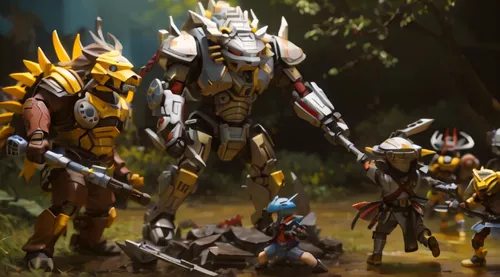 dinobots,dinobot,predacons,gotrek,takanuva,guards of the canyon,toa,predacon,bionicle,cyrax,makuta,storm troops,militiae,insecticons,legionis,legions,rhodians,armorers,warfront,gunrunners