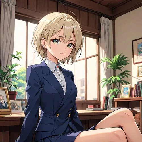 darjeeling,hayasaka,ritsuko,totsuka,mayapuri,koharu,kashima,sunohara,kaede,michiru,smug,takanashi,kaho,watsuki,navy suit,akihito,nagisa,niijima,natori,ikumi,Anime,Anime,Traditional