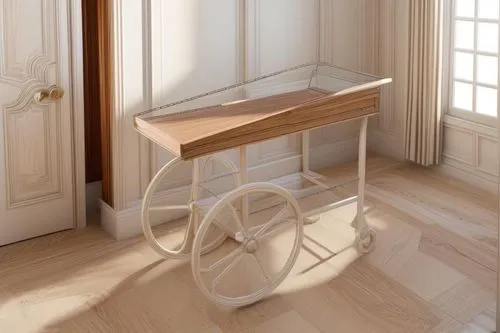 chiffonier,kitchen cart,writing desk,wooden desk,dressing table,folding table,chiavari chair,commode,toilet table,danish furniture,wooden cart,luggage cart,small table,table and chair,windsor chair,secretary desk,end table,changing table,massage table,antique table