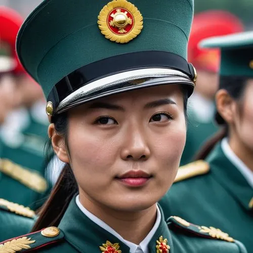 nkorean,guangyi,pla,gyong,mongolian girl,mongolians,kyrgyzstani,vietnam,mudanjiang,baatar,guangwei,conscript,jiuquan,plaaf,vietnamese woman,kazakhstani,servicewoman,military uniform,sukhbaatar,elbegdorj,Photography,General,Realistic