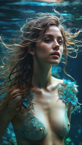 naiad,underwater background,amphitrite,nereids,naiads,water nymph,nereid,fathom,sirene,submerged,mermaid background,under the water,sirena,siren,merfolk,underwater landscape,submersion,underwater,under water,immersed,Photography,Artistic Photography,Artistic Photography 01