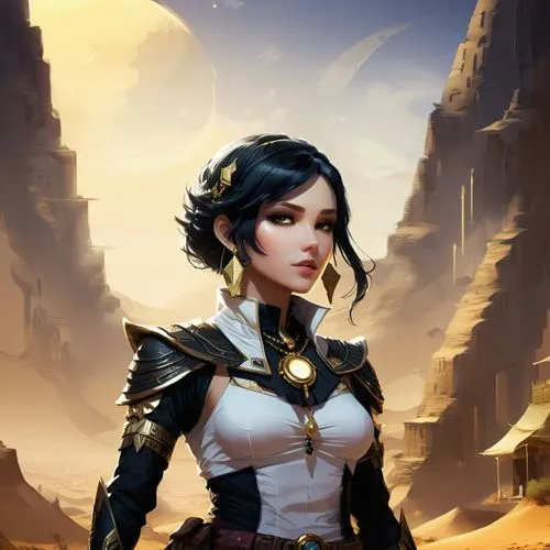 fantasy portrait,fiora,amuria,jaina,shadrake,bellona,Conceptual Art,Fantasy,Fantasy 02