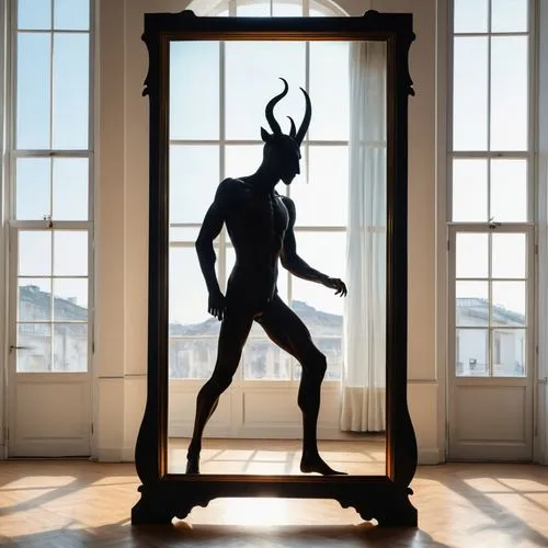 discobolus,silhouette dancer,actaeon,dolarhyde,silhouette of man,cernunnos,Photography,General,Realistic