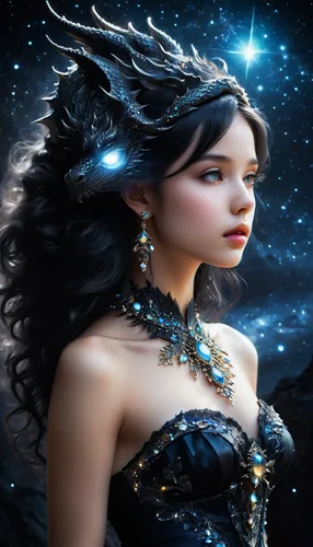 fantasy picture,fantasy art,faerie,faery,blue enchantress,horoscope libra,fantasy woman,queen of the night,fantasy portrait,fairy queen,sorceress,zodiac sign libra,mystical portrait of a girl,the enchantress,fantasy girl,3d fantasy,the zodiac sign pisces,zodiac sign gemini,fairy tale character,antasy,Conceptual Art,Fantasy,Fantasy 11