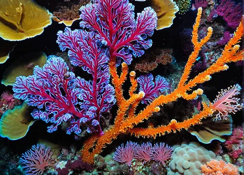 bubblegum coral,soft corals,corals,feather coral,coral reefs,hard corals,coral reef,deep coral,coral fingers,soft coral,marine diversity,sea life underwater,sea anemones,coral-like,rock coral,coral fish,marine invertebrates,coral,qin leaf coral,euphyllia paraancora,Illustration,Paper based,Paper Based 28
