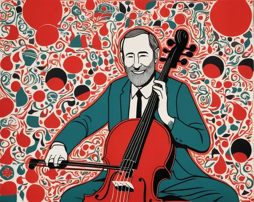 cello,cellist,octobass,upright bass,violoncello,lupin,popart,double bass,orchesta,jazz,orchestra,concertmaster,musician,cool pop art,philharmonic orchestra,jazz it up,pete seeger,music digital papers,symphony orchestra,ervin hervé-lóránth,Illustration,Vector,Vector 20