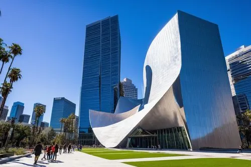 walt disney concert hall,disney hall,soumaya museum,calatrava,libeskind,costanera center,reforma,soumaya,carso,morphosis,azrieli,futuristic art museum,calpers,transbay,wilshire,gehry,los angeles,difc,guggenheim museum,koolhaas,Art,Classical Oil Painting,Classical Oil Painting 26