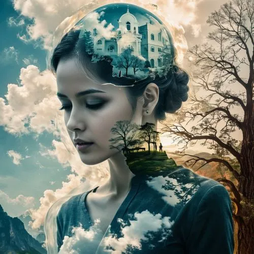 photo manipulation,behenna,mystical portrait of a girl,fantasy picture,image manipulation,photomanipulation,fantasy art,photoshop manipulation,photomontages,fantasy portrait,photomontage,girl with tree,world digital painting,dreamscapes,imaginaire,mindscape,beren,melian,imaginarium,compositing,Photography,Artistic Photography,Artistic Photography 07