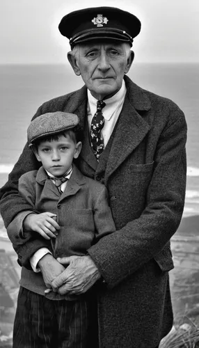 father with child,pensioner,grandfather,garda,pensioners,dad and son outside,man and boy,grandparent,elderly man,stan laurel,grandparents,neist point,flat cap,care for the elderly,peaked cap,grandpa,grandchildren,elderly person,grandchild,pension mark,Illustration,Abstract Fantasy,Abstract Fantasy 01