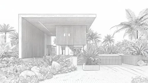 garden elevation,garden design sydney,house drawing,tropical house,inverted cottage,beach house,dunes house,beach huts,beach hut,timber house,stilt house,landscape design sydney,3d rendering,wooden ho