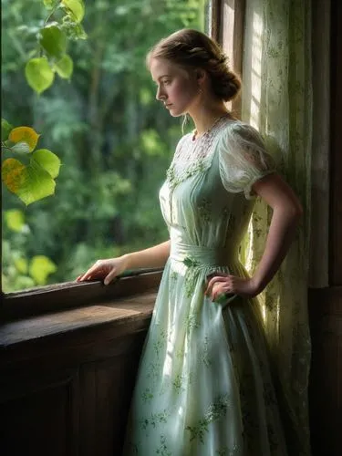 girl in a long dress,maureen o'hara - female,vintage female portrait,girl in the garden,ingrid bergman,habanera,lillian gish - female,vintage woman,dirndl,a girl in a dress,fraulein,portrait of a girl,young woman,a floor-length dress,colorizing,principessa,colorization,young girl,young lady,victorian lady,Photography,Documentary Photography,Documentary Photography 24