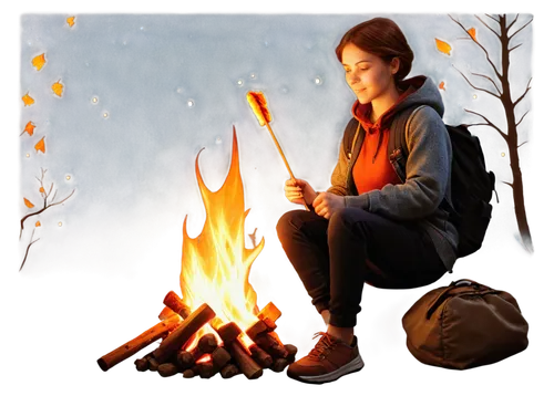 autumn icon,campfire,autumn camper,campfires,autumn theme,november fire,fire artist,autumn background,camp fire,life stage icon,fire background,autumn chores,bonfire,illustrator,fire master,wood fire,camping equipment,firepit,girl and boy outdoor,kids illustration,Illustration,Retro,Retro 17