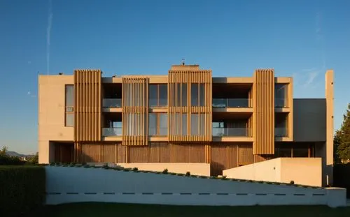 glass concrete woodpanelling
street people summer sunlight spotlight stairs night view landscape garden trees city blue sky  pool,wooden facade,seidler,timber house,siza,lasdun,dunes house,corbu,moneo