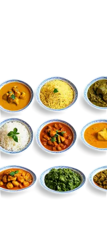 Indian cuisine, colorful, traditional, delicious food, basmati rice, naan bread, tandoori chicken, palak paneer, samosas, biryani, curry leaves, spices, garam masala, turmeric powder, cumin seeds, cor