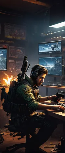 game illustration,classified,gunsmith,infiltrator,shooter game,extraction,cosmetics counter,game art,cg artwork,sci fiction illustration,dock landing ship,concept art,war zone,background image,landing craft mechanized,scifi,mercenary,lost in war,skirmish,battlefield,Art,Classical Oil Painting,Classical Oil Painting 14