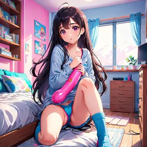 hikikomori,pajama,futa,dva,mabel,shadman,Anime,Anime,Realistic