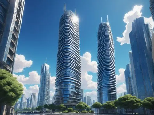 arcology,cybercity,futuristic architecture,skyscraping,urbis,futuristic landscape,supertall,sky city,motorcity,morphogenetic,megacorporations,density,instrumentality,coruscant,urban towers,skyscraper town,megacorporation,skyscrapers,highrises,megapolis,Illustration,Japanese style,Japanese Style 14