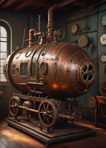 steam engine,steampunk,steampunk gears,steam power,scientific instrument,the boiler room,boilermaker,distillation,steam locomotive,steam machine,boiler,engine room,ghost locomotive,train engine,distilled beverage,abandoned rusted locomotive,steam locomotives,steam frigate,clyde steamer,gas compressor,Art,Artistic Painting,Artistic Painting 40