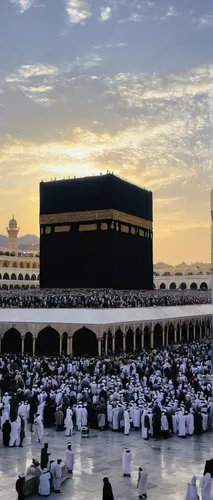 Describe the peaceful atmosphere around the Kaaba at sunset.,al abrar mecca,kaaba,makkah,holy place,madina,place of pilgrimage,al qurayyah,eid-al-adha,house of allah,muslim holiday,i've to medina,mecc