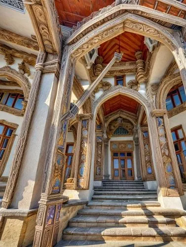 iranian architecture,celsus library,sinaia,persian architecture,marble palace,constanta,peles castle,romania,stone palace,grand master's palace,iasi,classical architecture,art nouveau,kurhaus,outside staircase,bucharest,palace of knossos,iulia hasdeu castle,alba iulia,old library