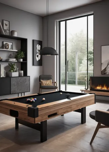 billiard table,carom billiards,billiard room,english billiards,danish furniture,modern living room,coffee table,billiards,game room,poker table,interior modern design,sofa tables,pocket billiards,wooden table,modern decor,bar billiards,billiard,black table,recreation room,nine-ball,Conceptual Art,Oil color,Oil Color 03